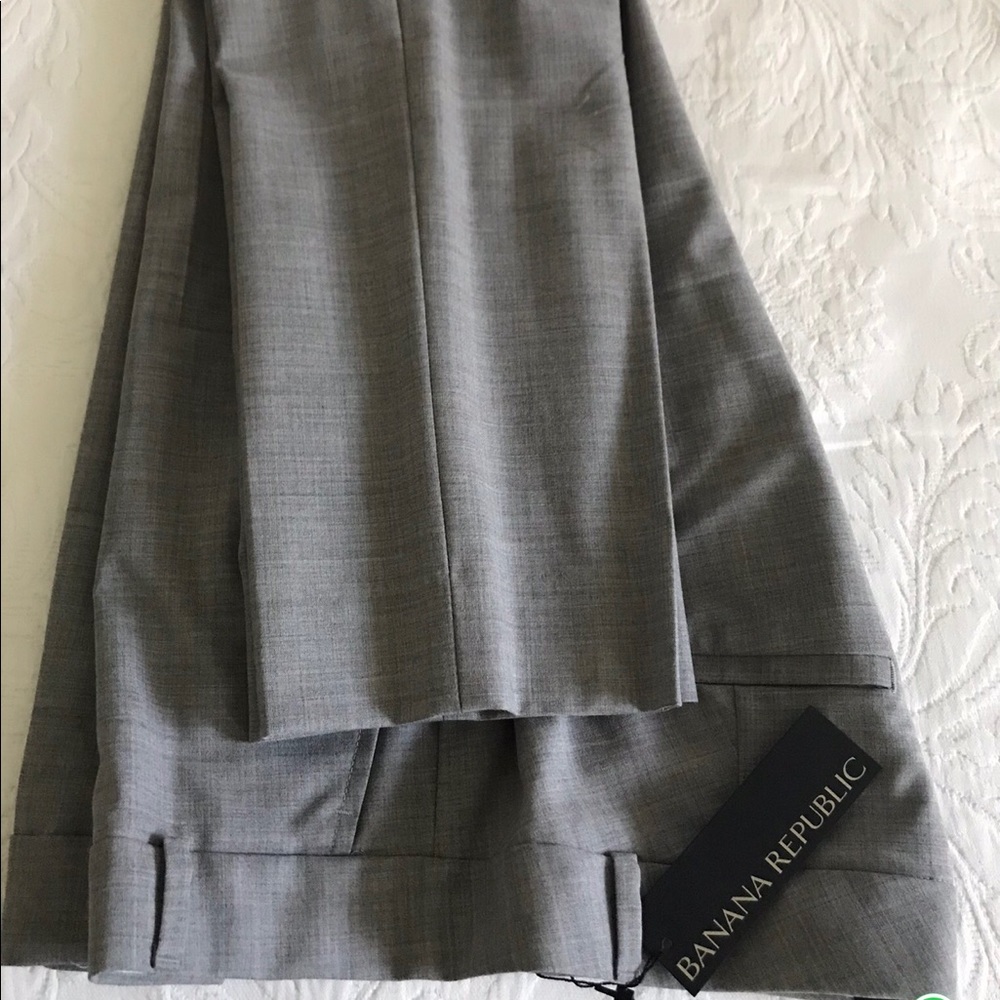 Light gray work pants